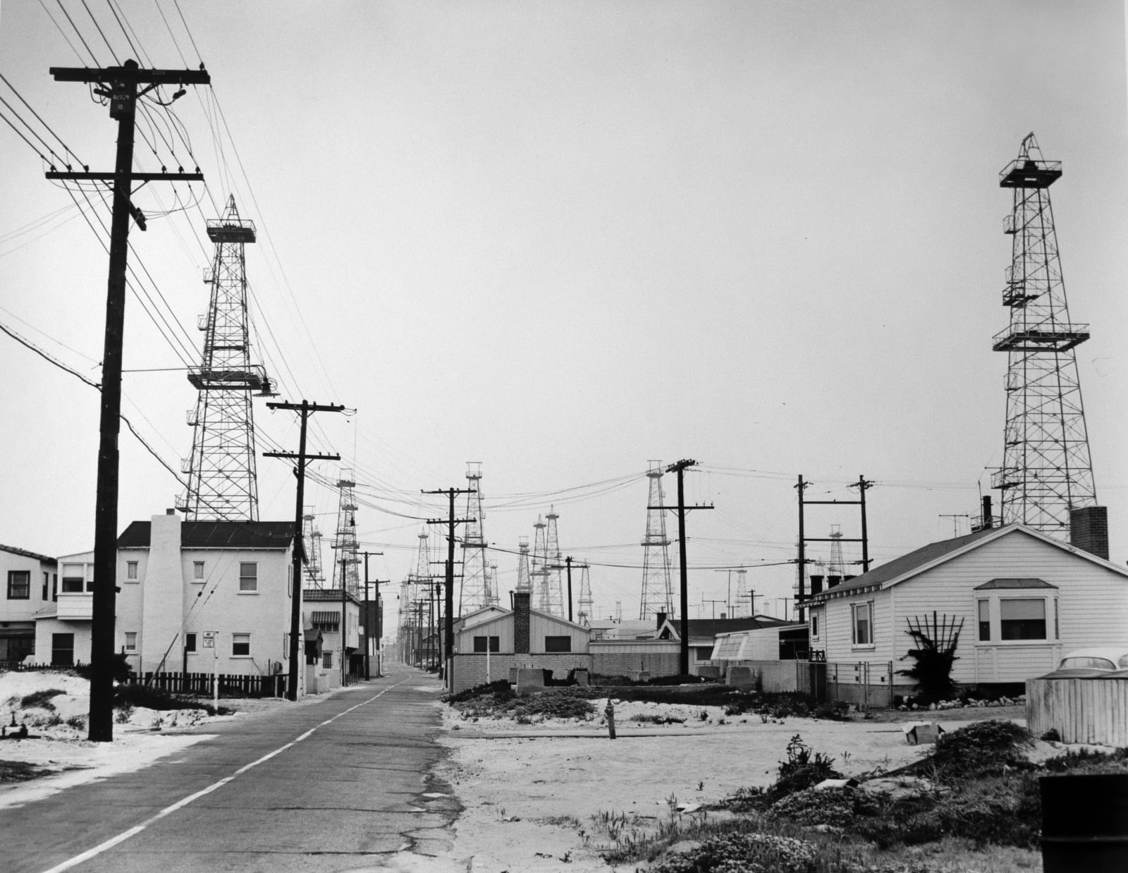 Charles Brittin, Speedway, Venice, CA, 1956