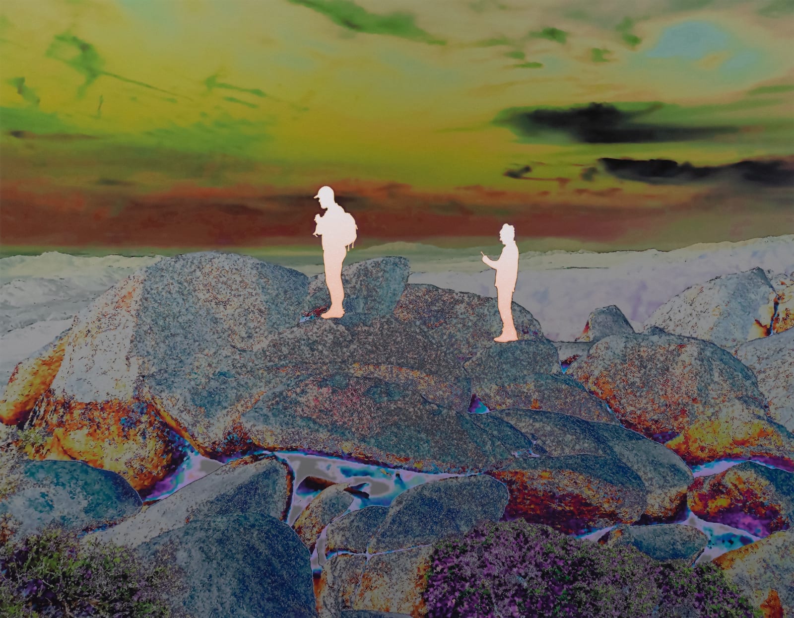 John Brinton Hogan, At the Summit of Sombrero Peak, 2023