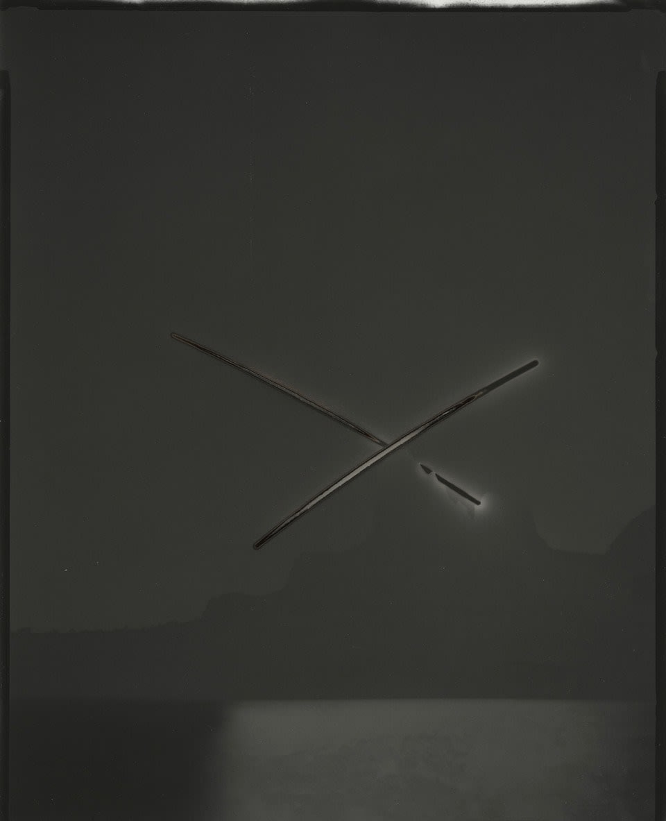 Chris McCaw, Heliograph 088 (Utah / Pacific), 2015