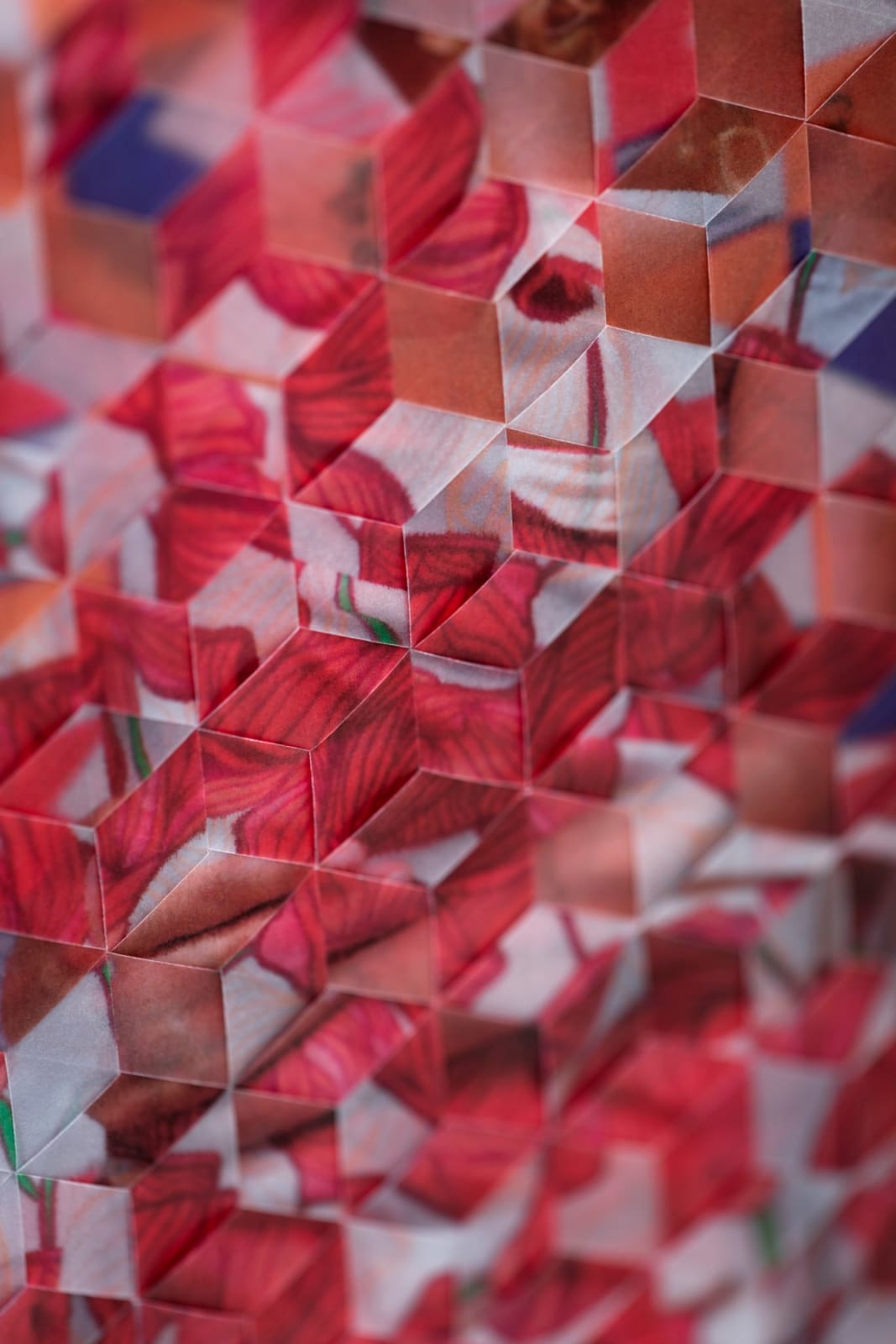 David Samuel Stern, Untitled Woven Portrait 23, 2021