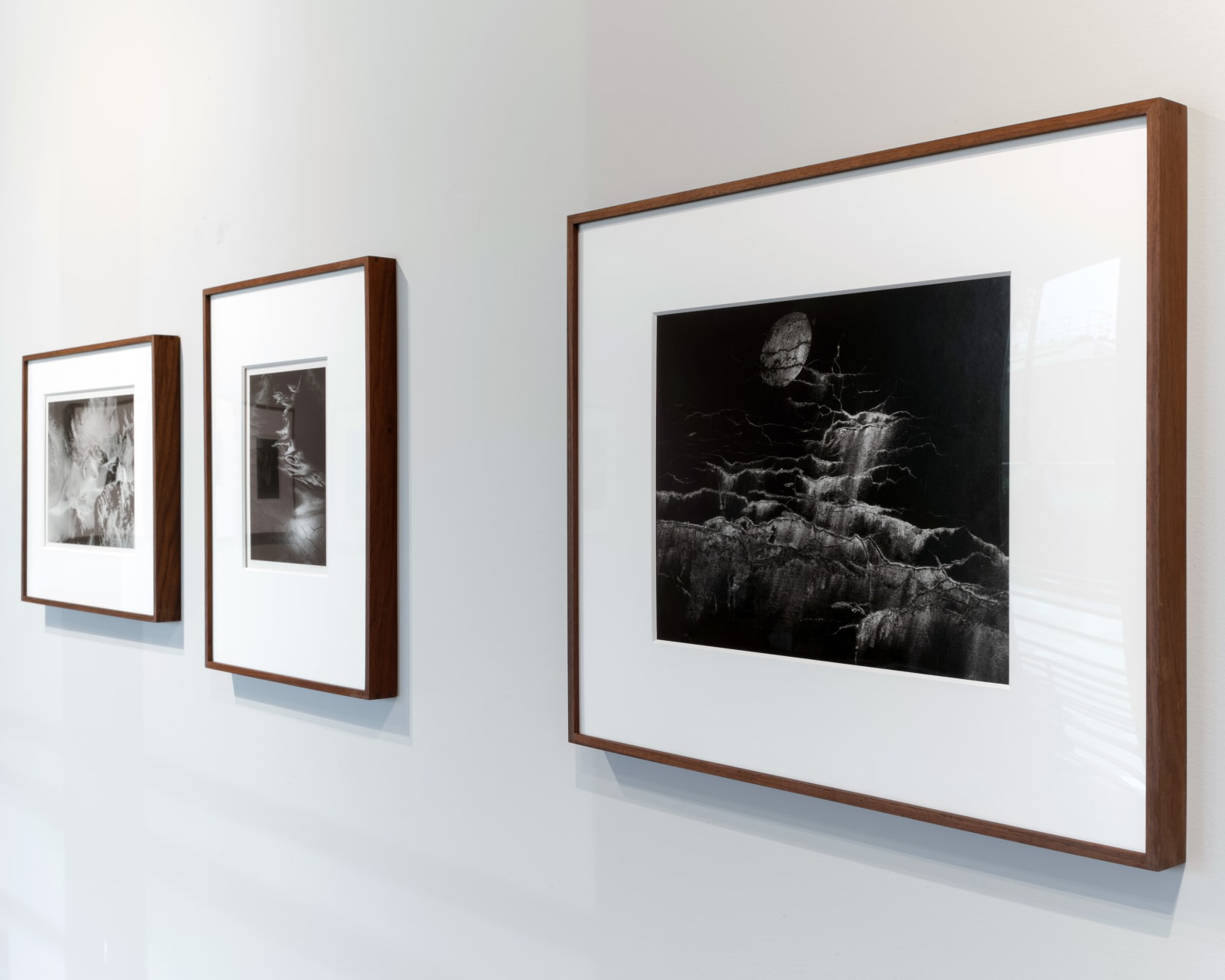 Minor White, Moon and Wall Encrustations, Pultneyville, New York, 1964