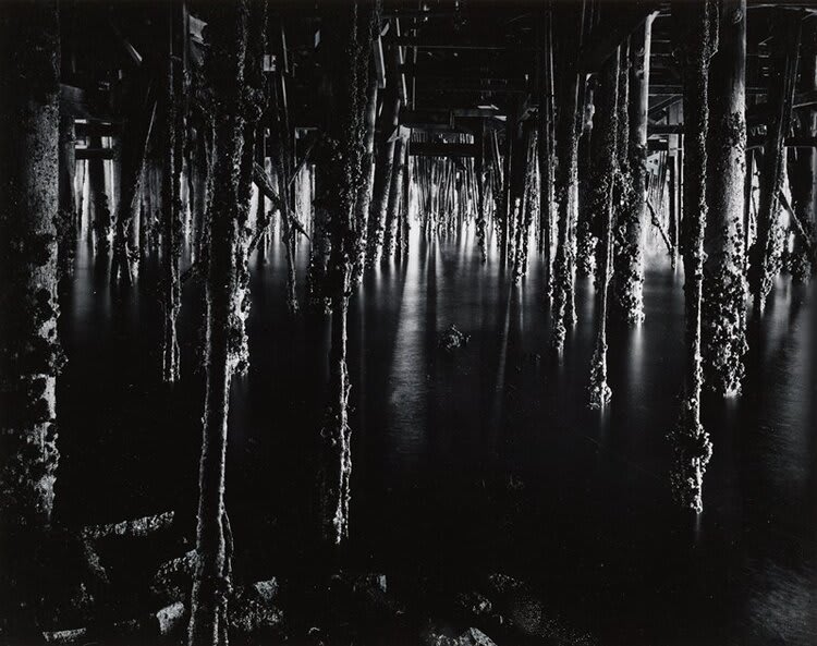 Wynn Bullock, Under Monterey Wharf, 1969