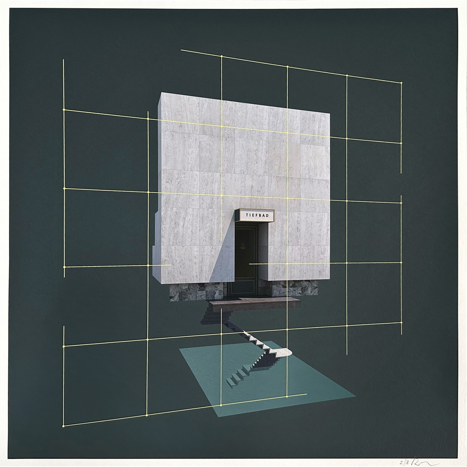 Robert G. Achtel, Tiefbad, 2023