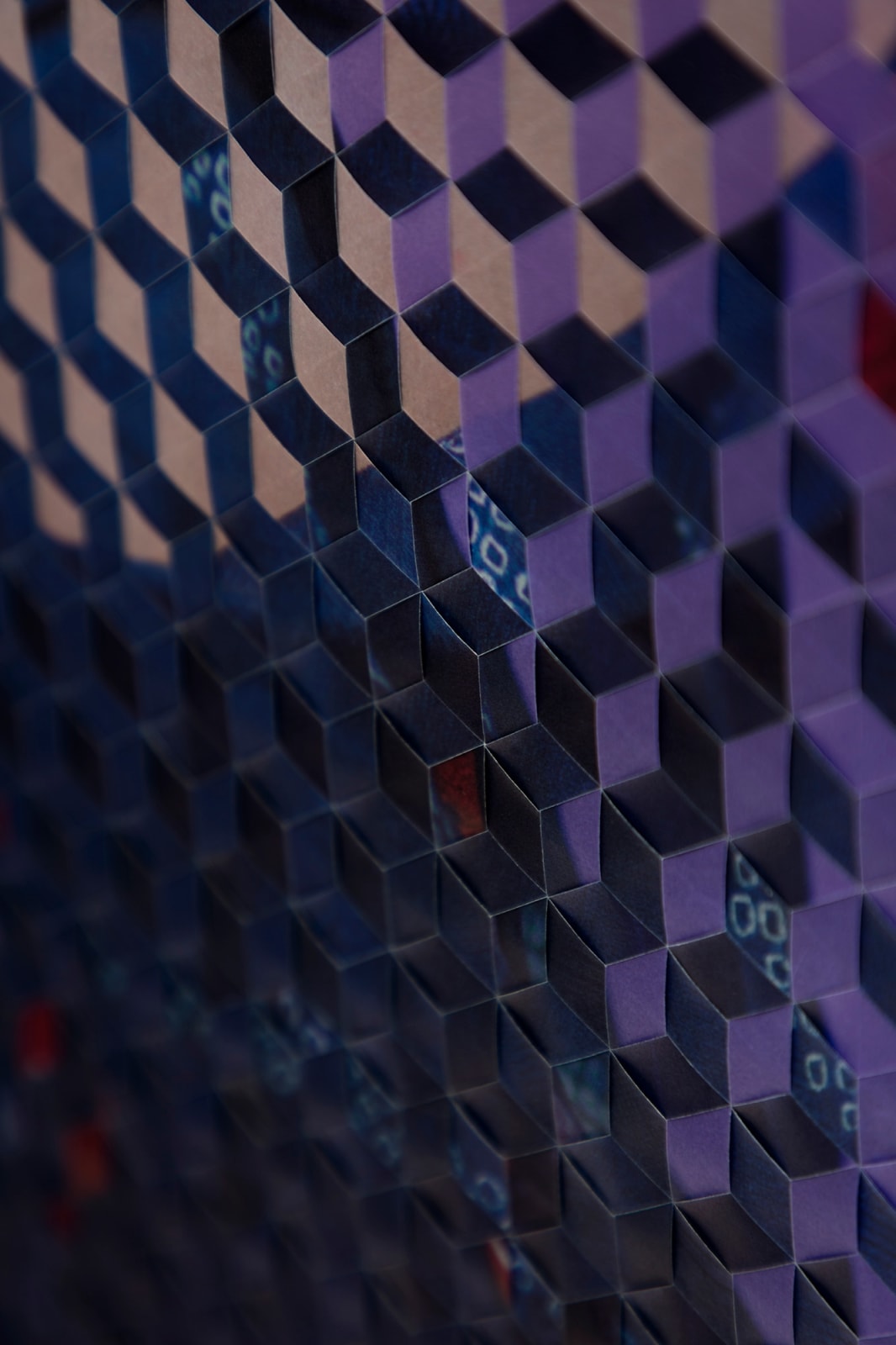 David Samuel Stern, Untitled Woven Portrait 14, 2020