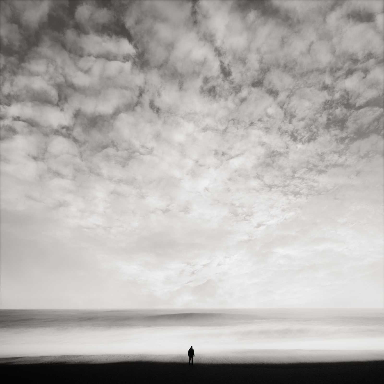 Jeffrey Conley, Figure and Solitary Wave, Iceland, 2018