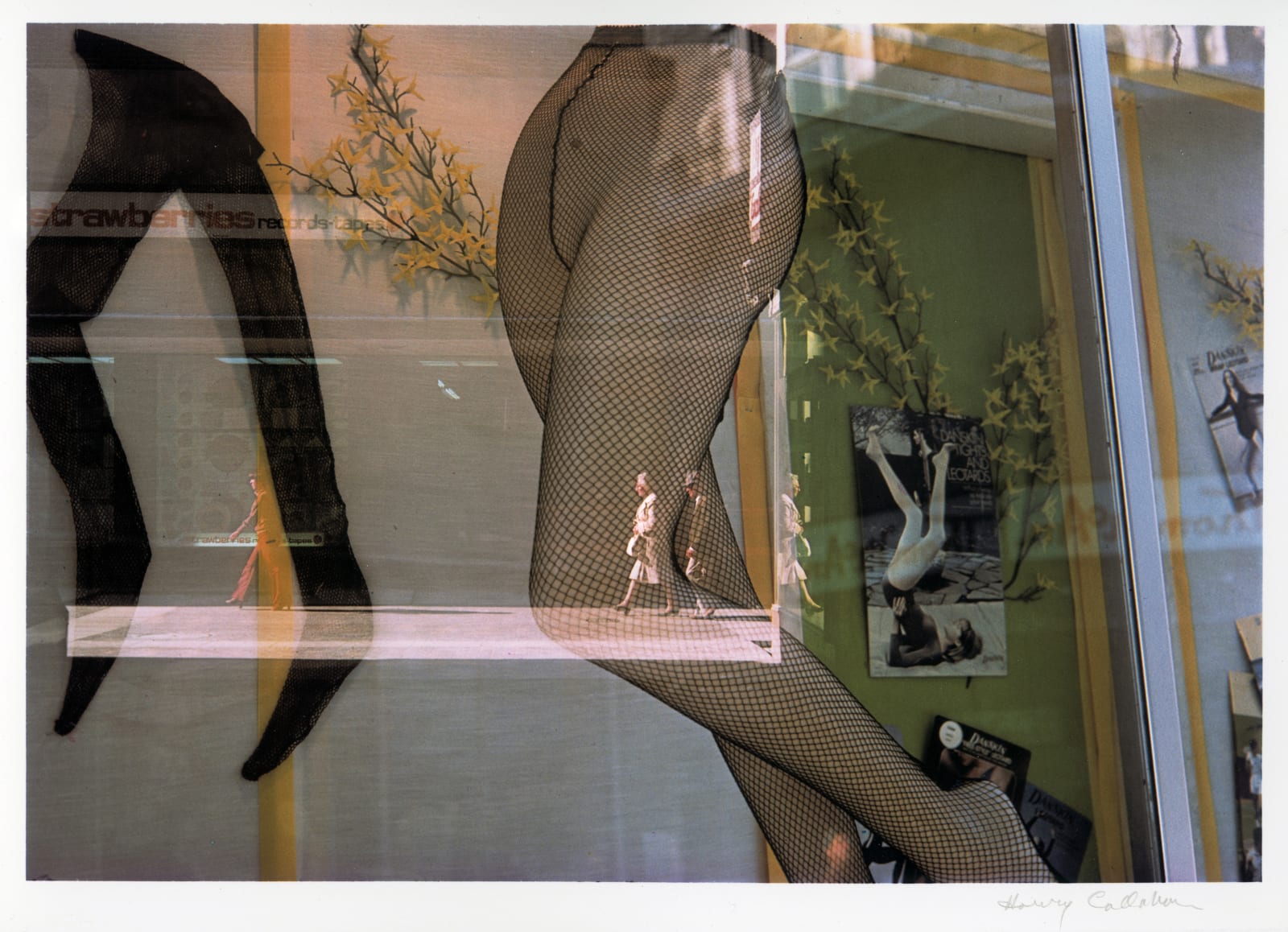Harry Callahan, Shop window, reflections, Providence, RI, 1978