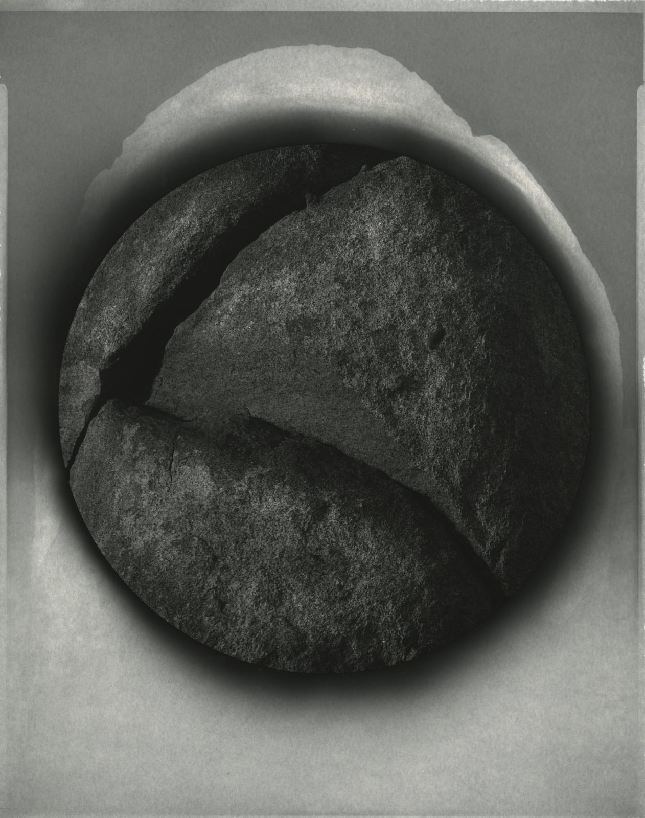 Chris McCaw, Inverse #107 (Mojave), 2024