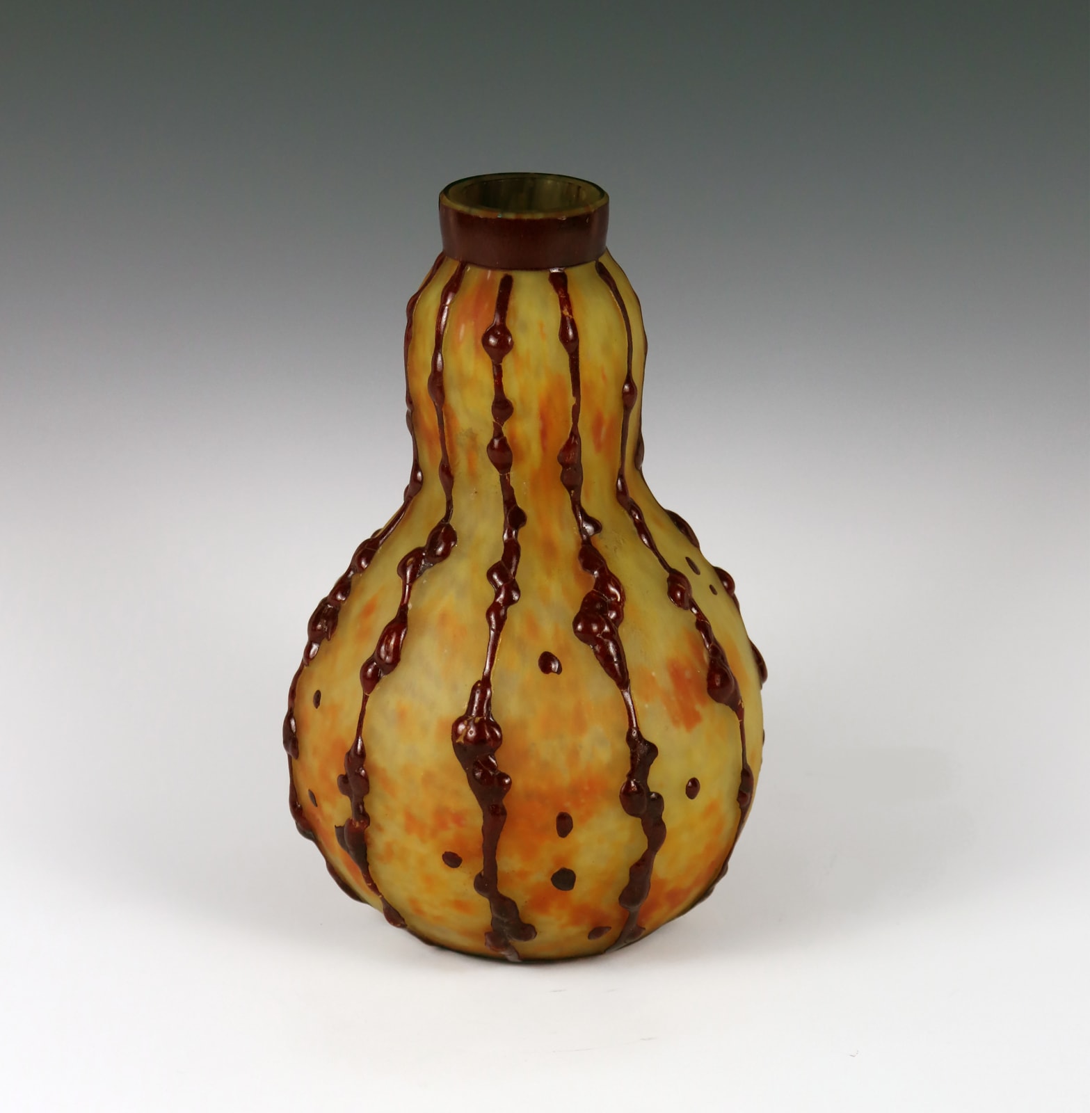 Le Verre Francais, Coloquinte Vase, 1920