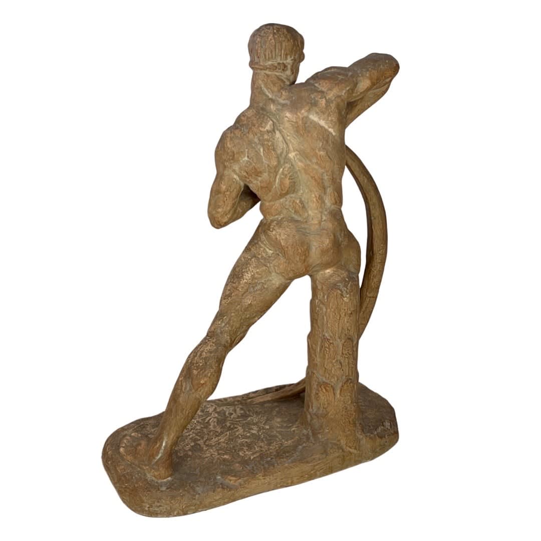 Henri Bargas, Archer Sculpture, circa 1930