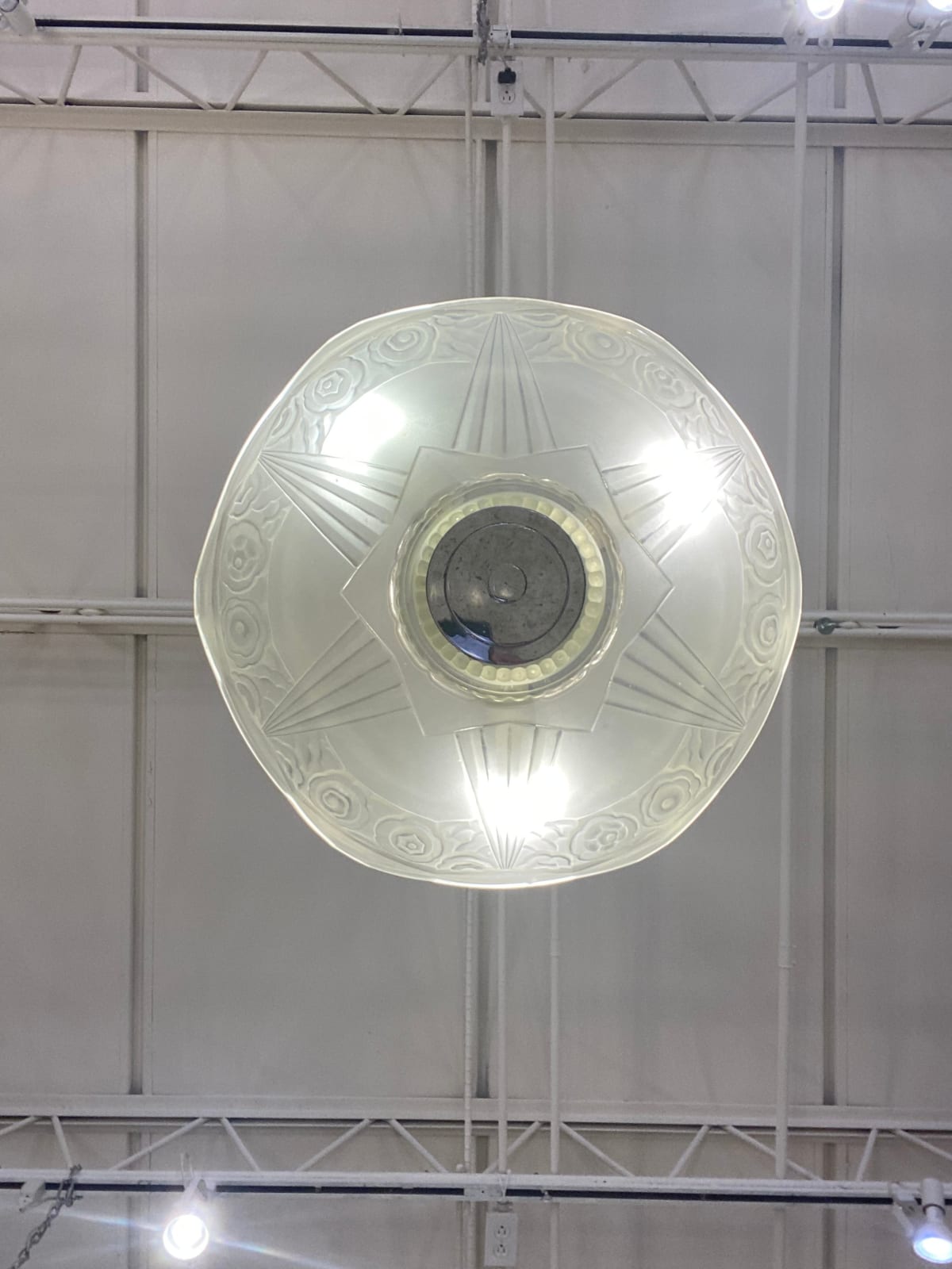 Ernest-Marius Sabino, Art Deco Chandelier, 1925