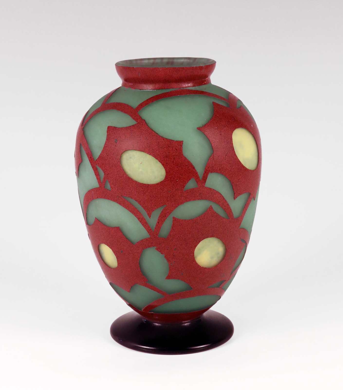Le Verre Francais, Cosmo Vase, 1924