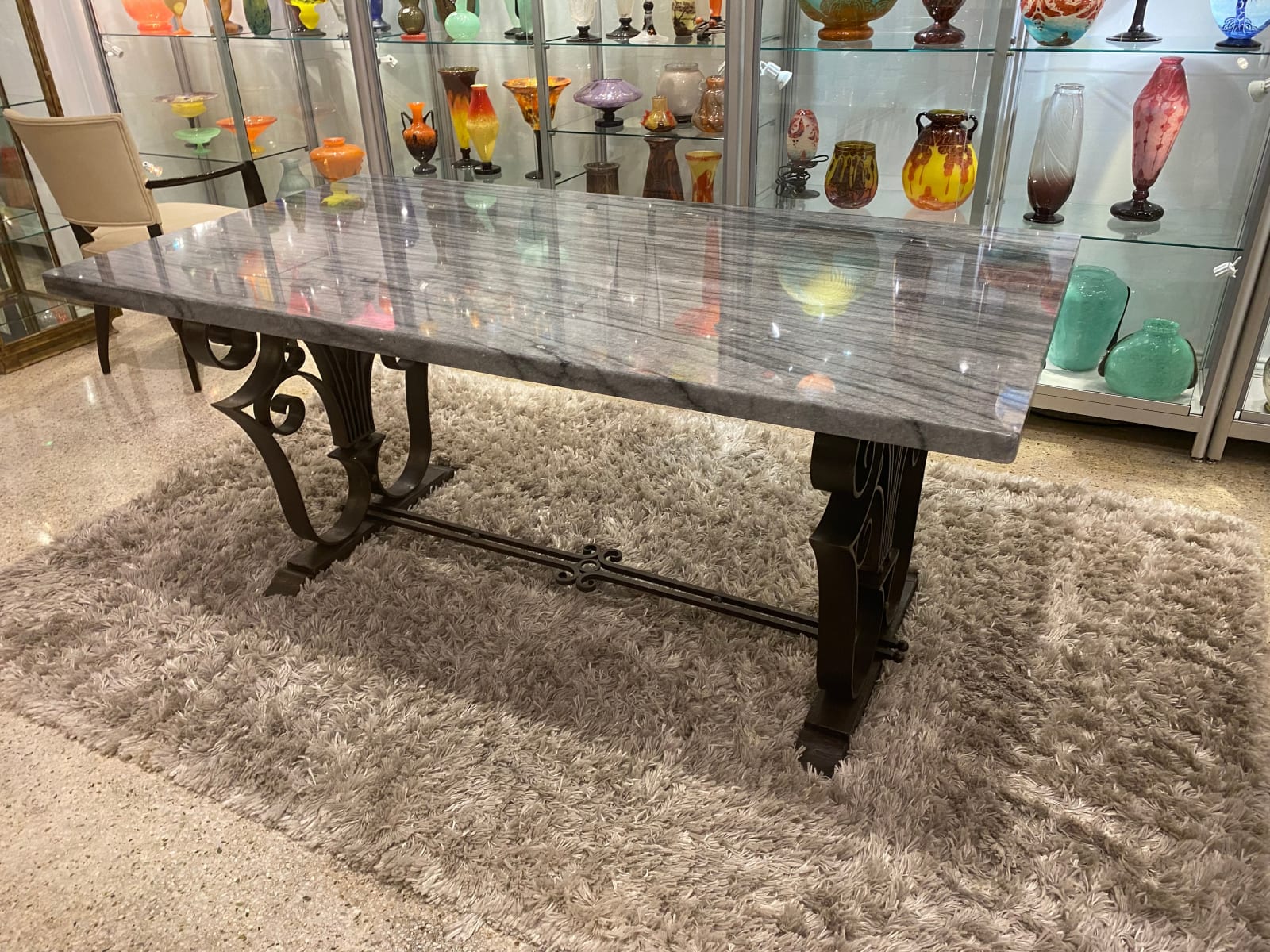 Raymond Subes, Entry/Dinning Table, Circa: 1930