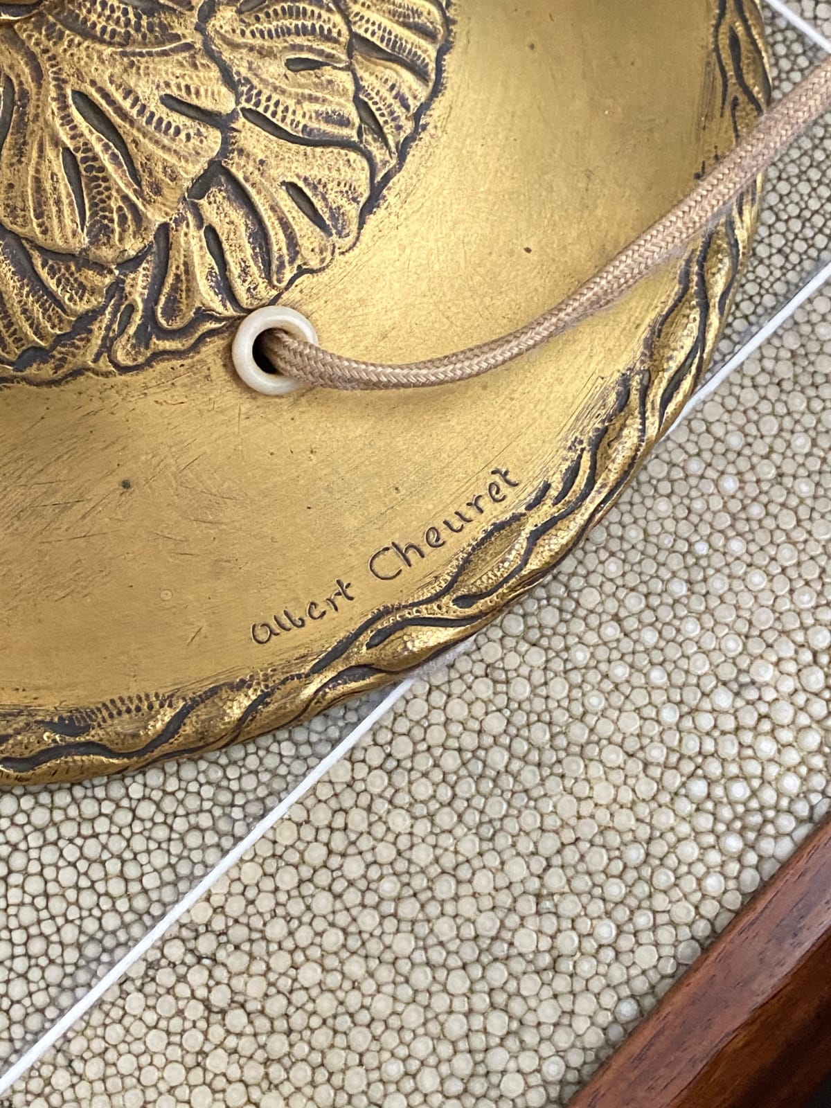 Cheuret Albert, Art Deco Table Lamp, 1925