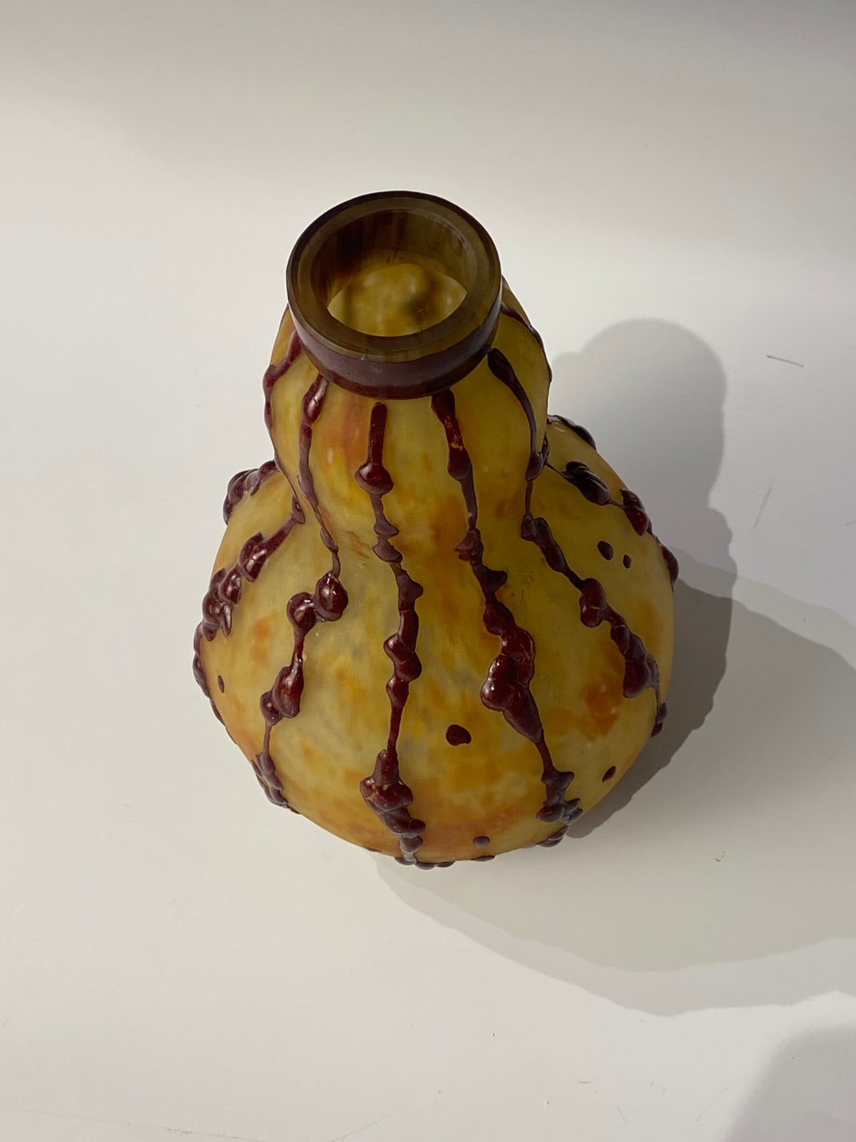 Le Verre Francais, Coloquinte Vase, 1920
