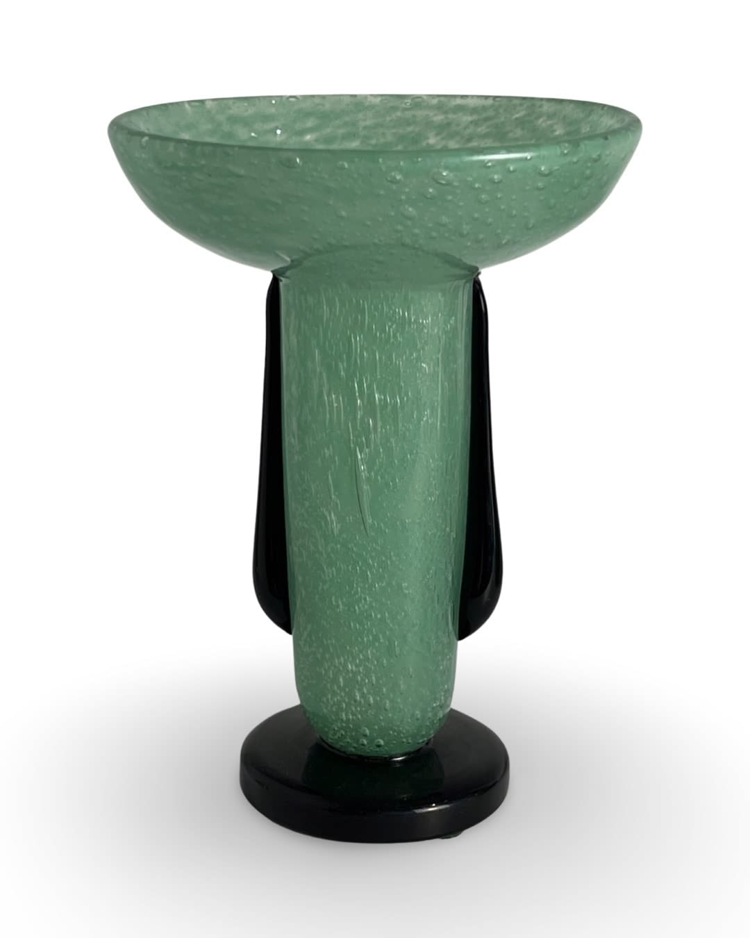 Charles Schneider, Art Deco Vase Jade Larmes, 1924