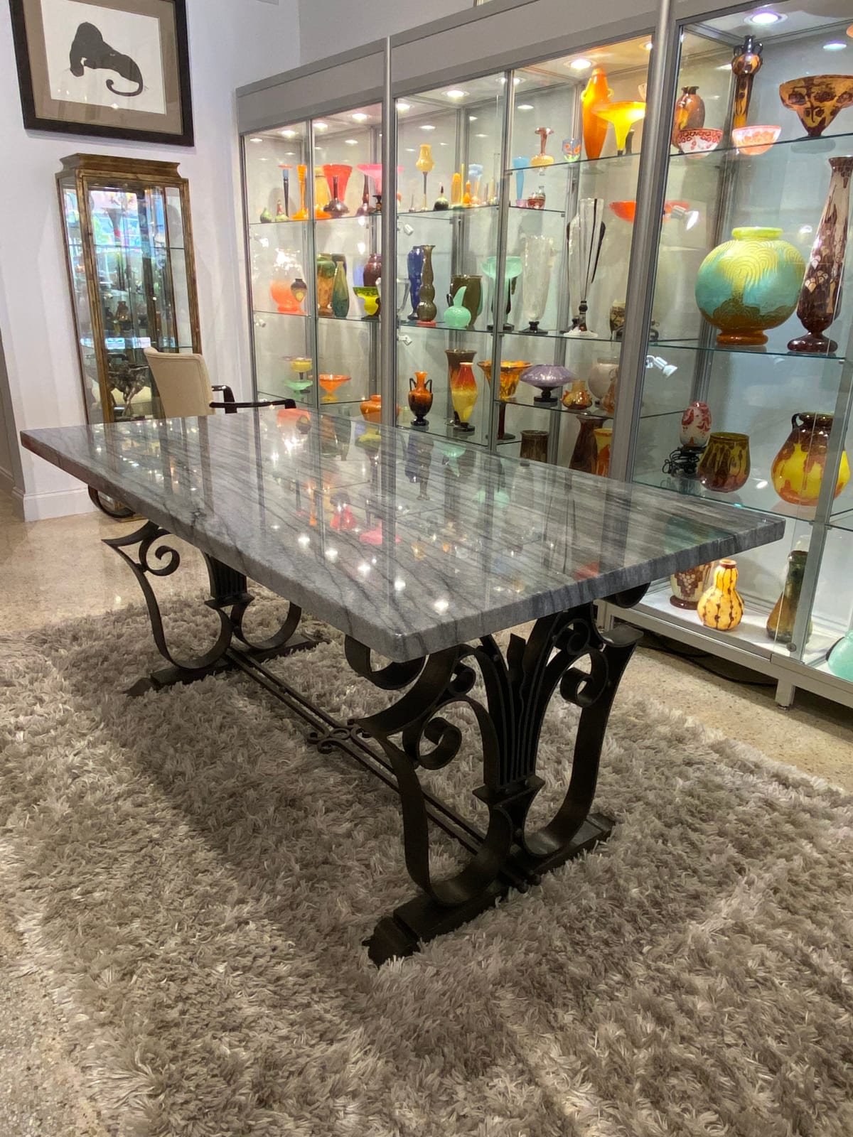 Raymond Subes, Entry/Dinning Table, Circa: 1930