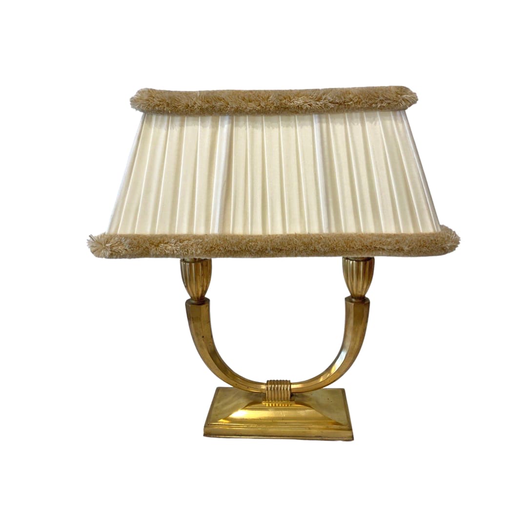 Dominique Paris, Bronze Table Lamp, 1925