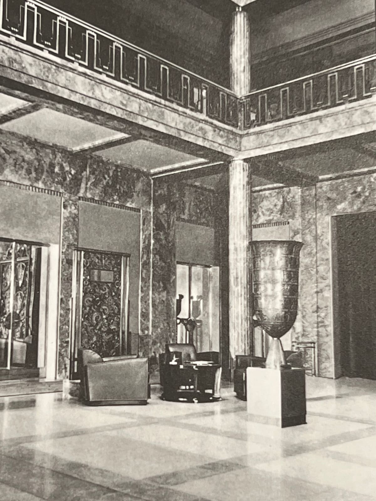 Dominique Paris, Art Deco Club Chairs, 1935