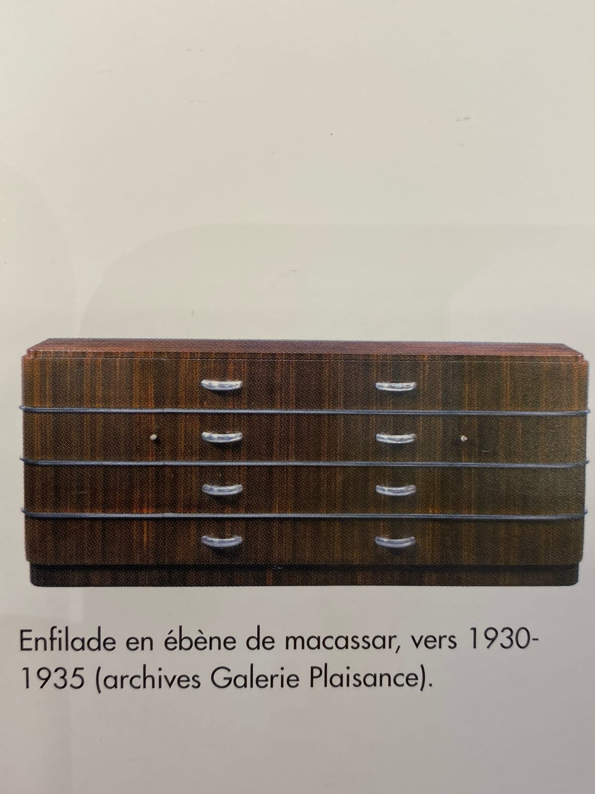 Jacques Adnet, Rosewood Sideboard, 1930