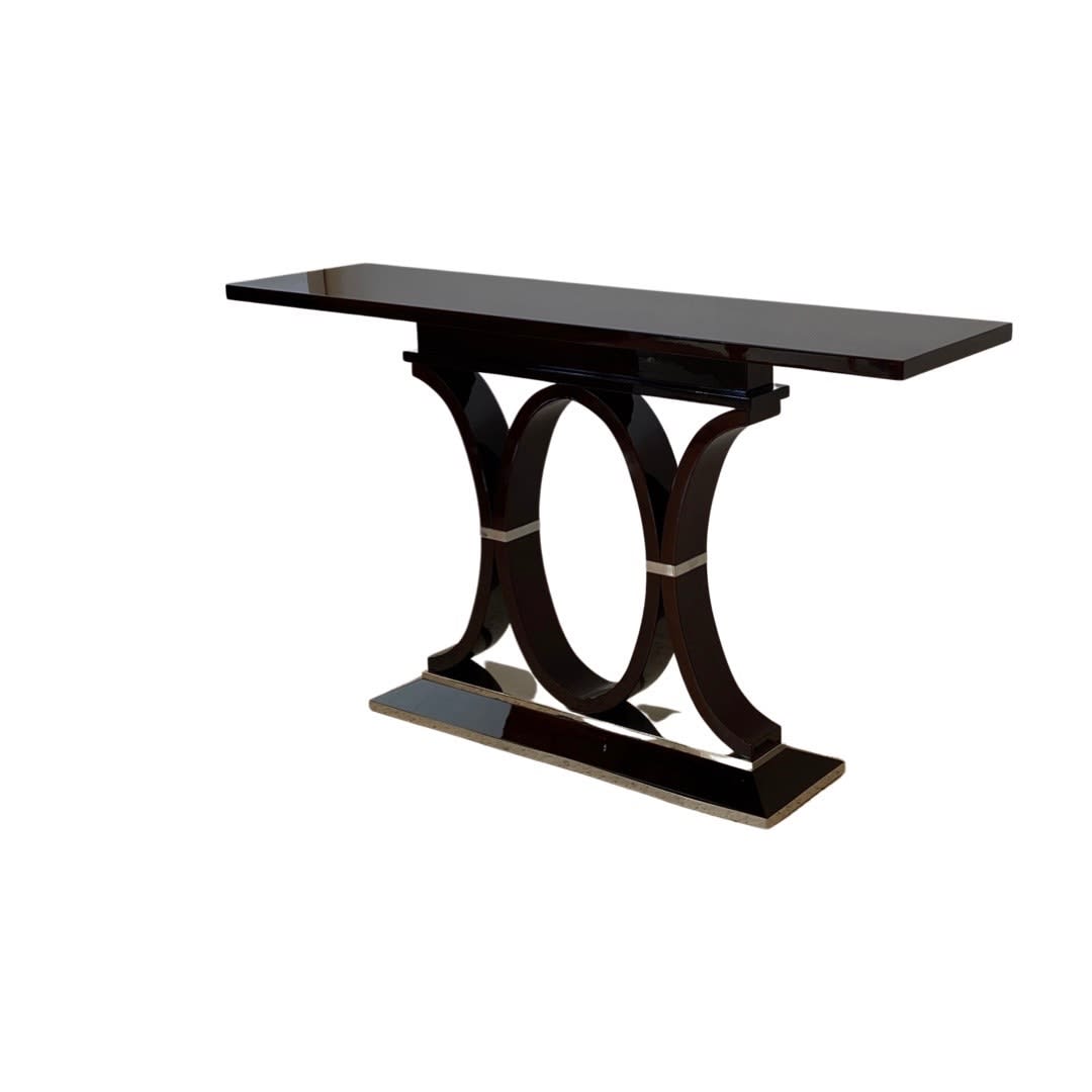Art deco store entryway table