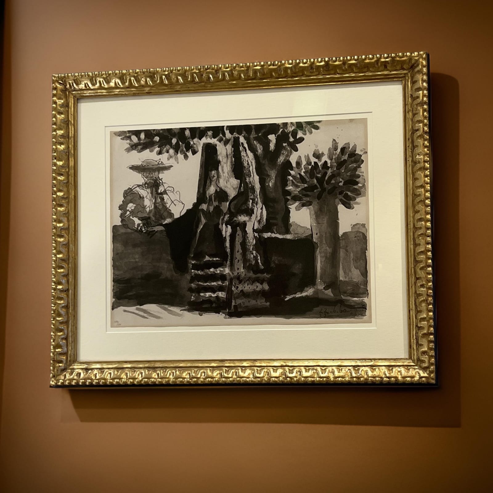 Pablo Picasso, Mujeres a La Sombra (women in the shadow), 1960