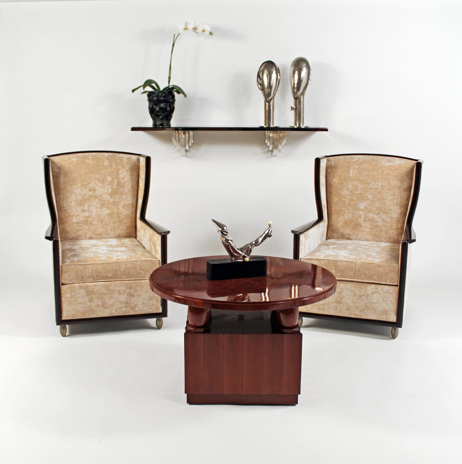 Jules Deroubaix, Art Deco Table, 1928