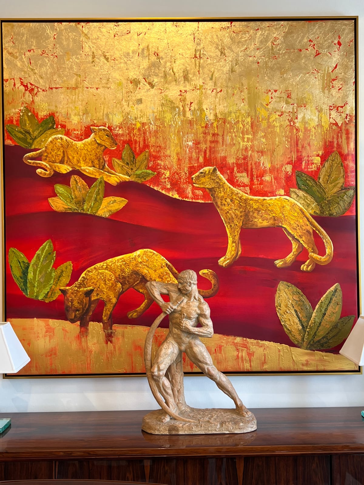 Henri Bargas, Archer Sculpture, circa 1930