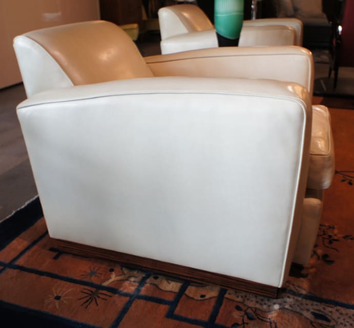 Dominique Paris, Art Deco Club Chairs, 1935