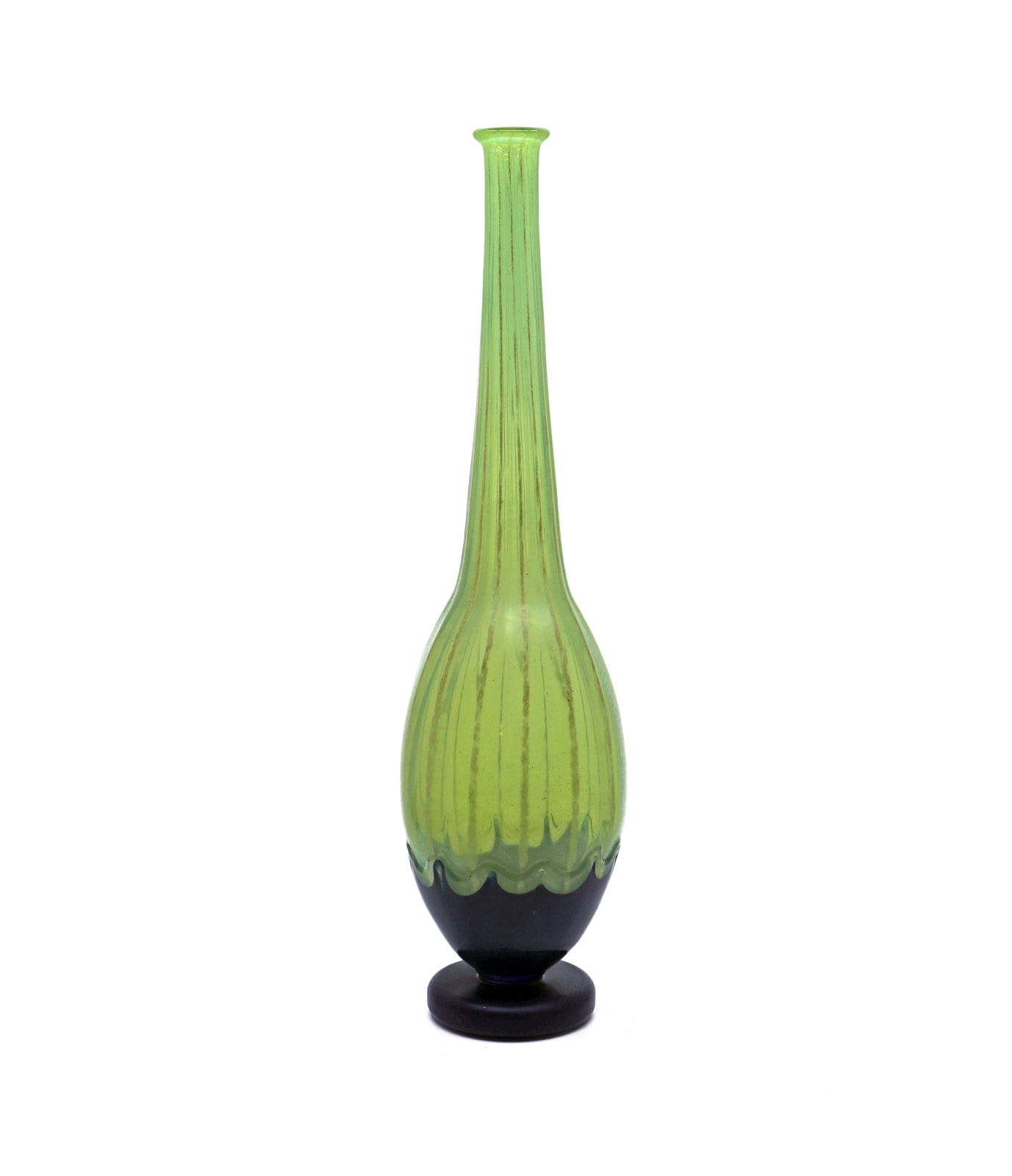 Charles Schneider, Art Deco Filettes Vase, 1925