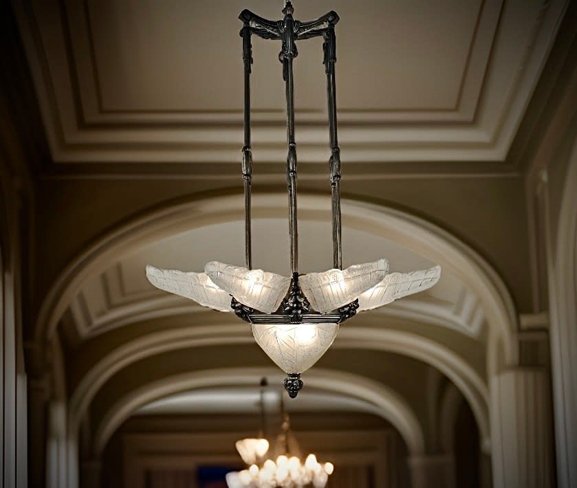 Ernest-Marius Sabino, Art Deco Chandelier, 1925