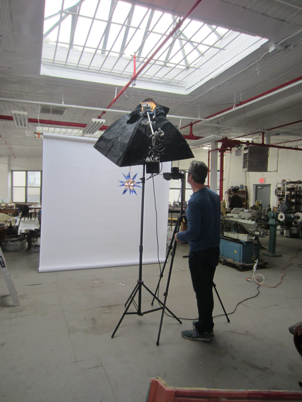 Charles J. Weinstein, Starburst Chandelier, 1931