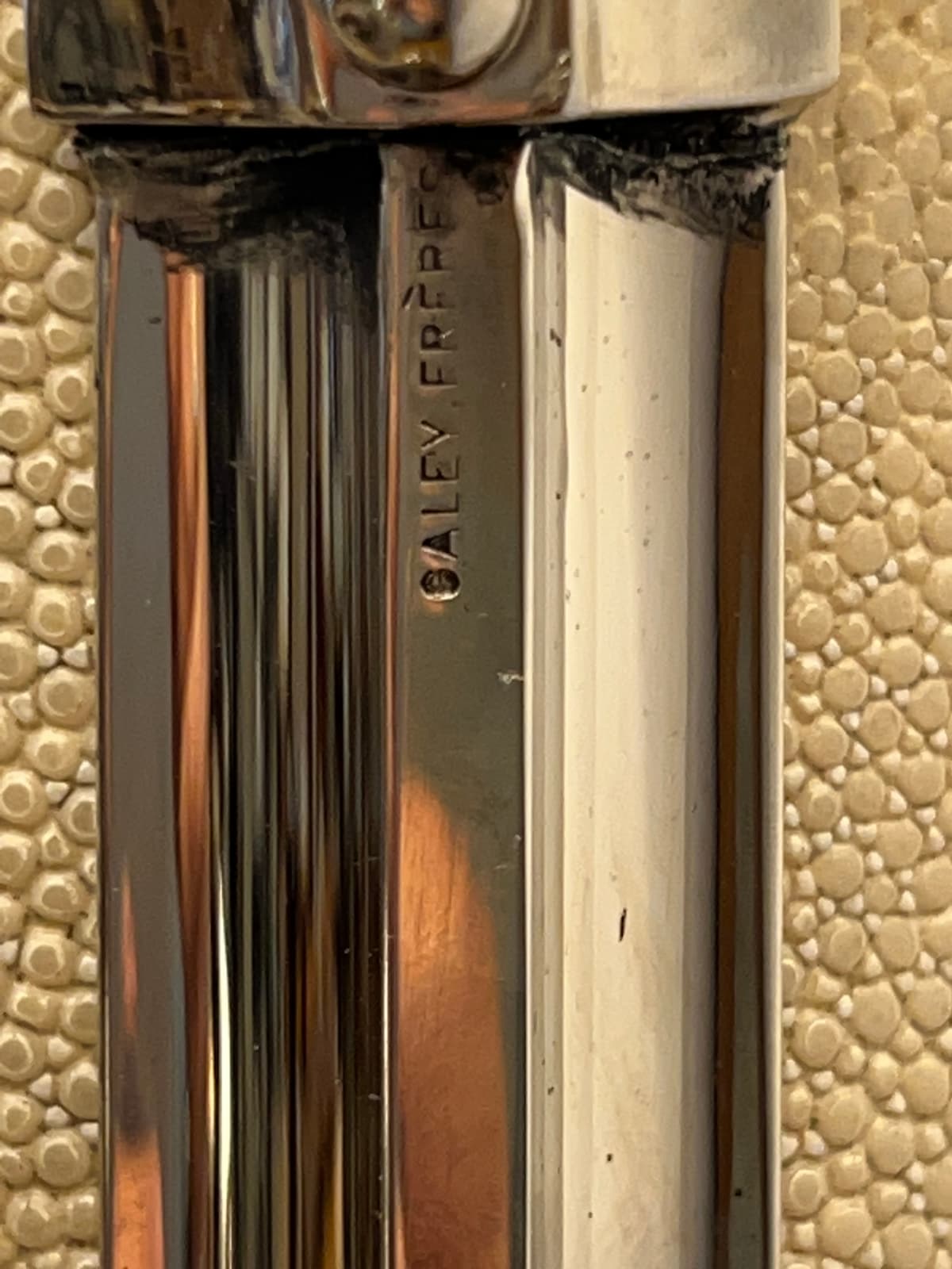 Galey Freres, A Pair of Galuchat Table Lamps, 1930