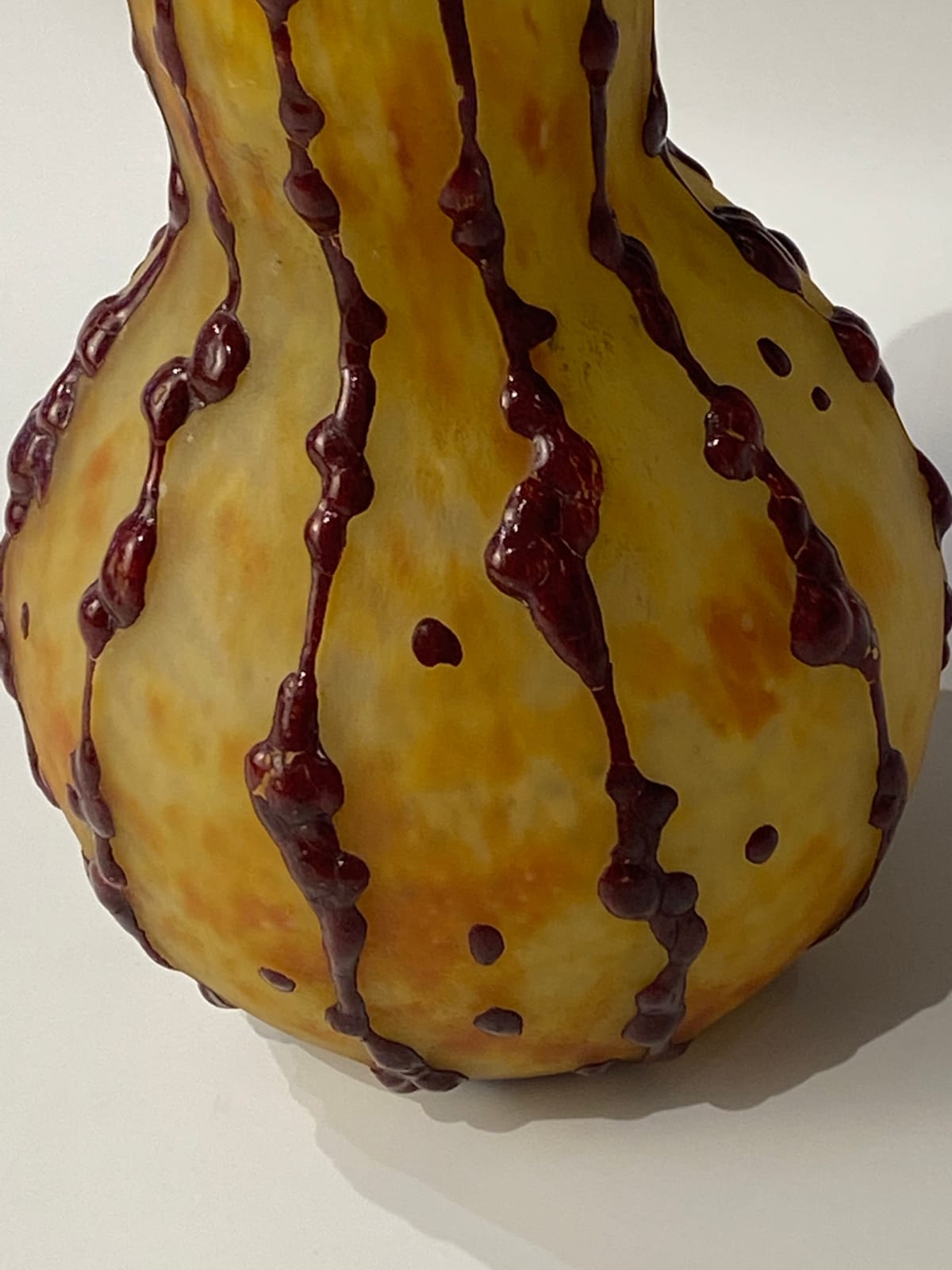 Le Verre Francais, Coloquinte Vase, 1920