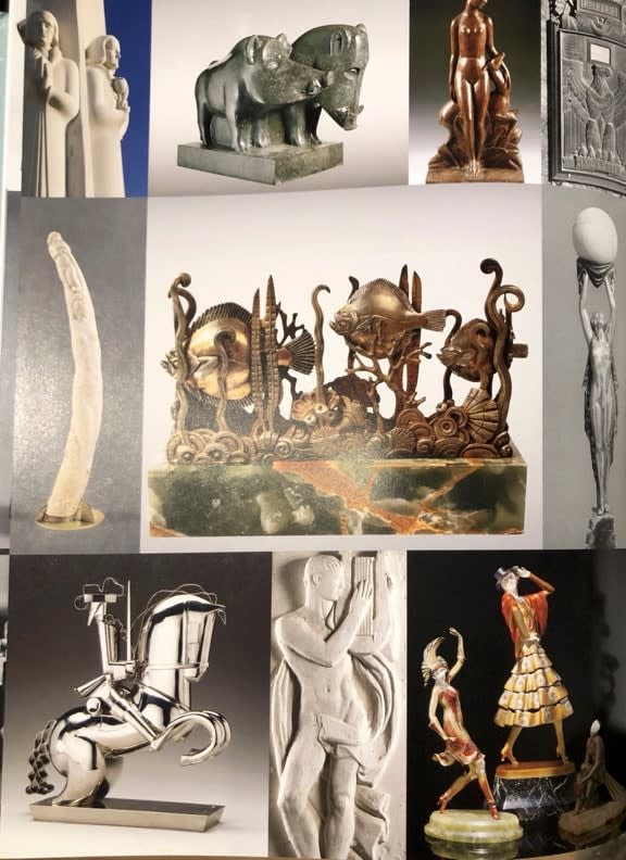 Marcel Bouraine, Turbot Illuminated Sculpture , 1925