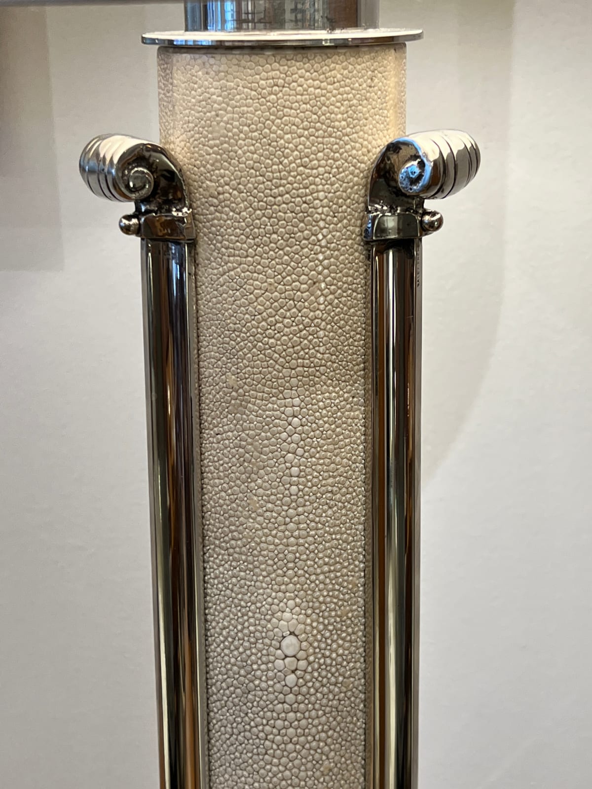 Galey Freres, A Pair of Galuchat Table Lamps, 1930