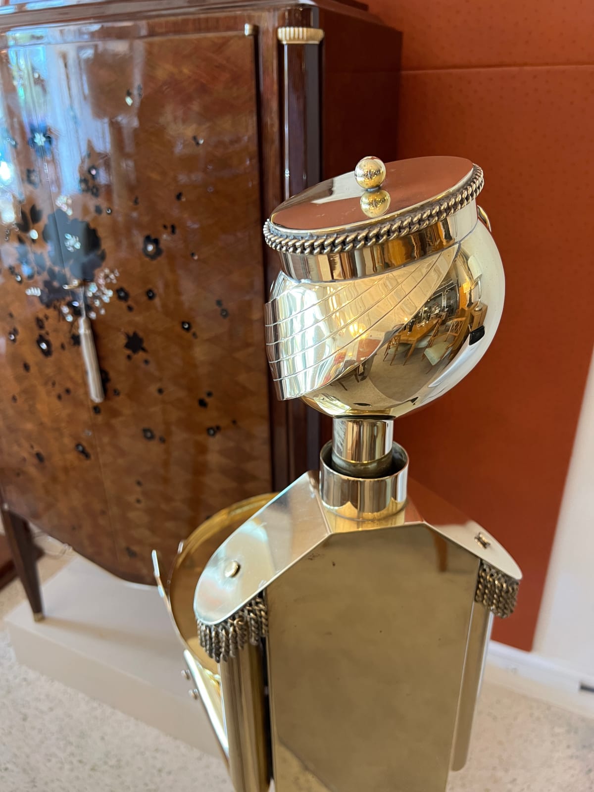 Hagenauer, Franz, Brass Bell Boy Sculpture, circa 1940