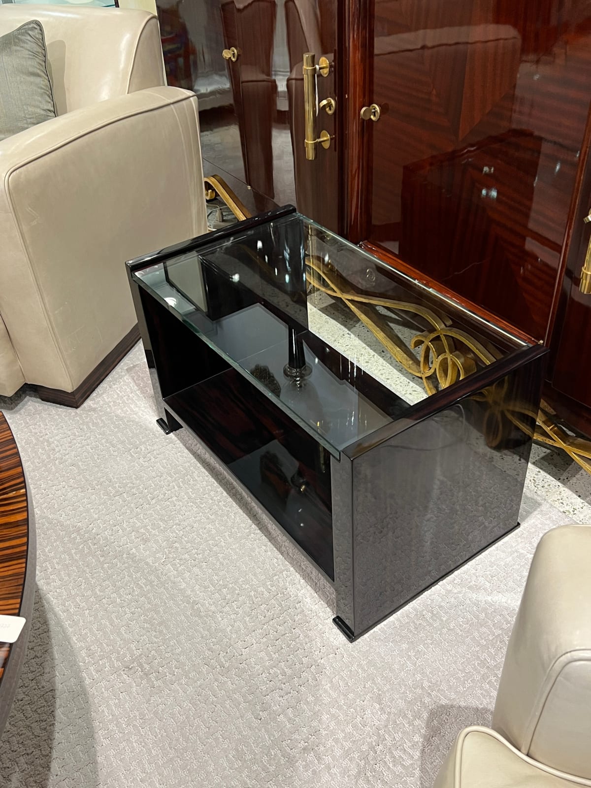 Jacques Adnet, Art Deco Side Table, 1935