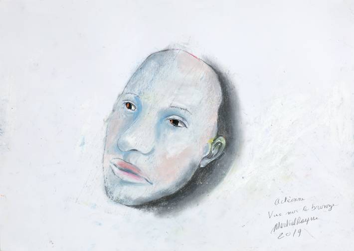 Martial Raysse, Actéonne, Vue sur le bronze, 2019