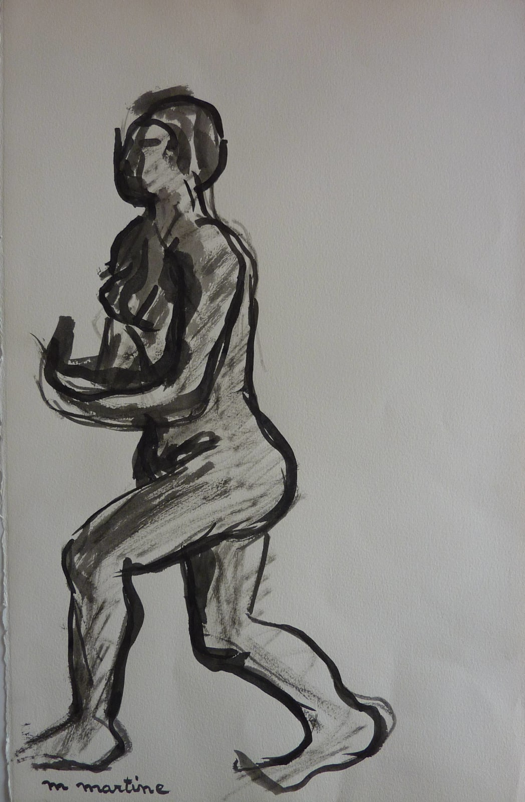 Martine Martine, Femme courant I, 1979