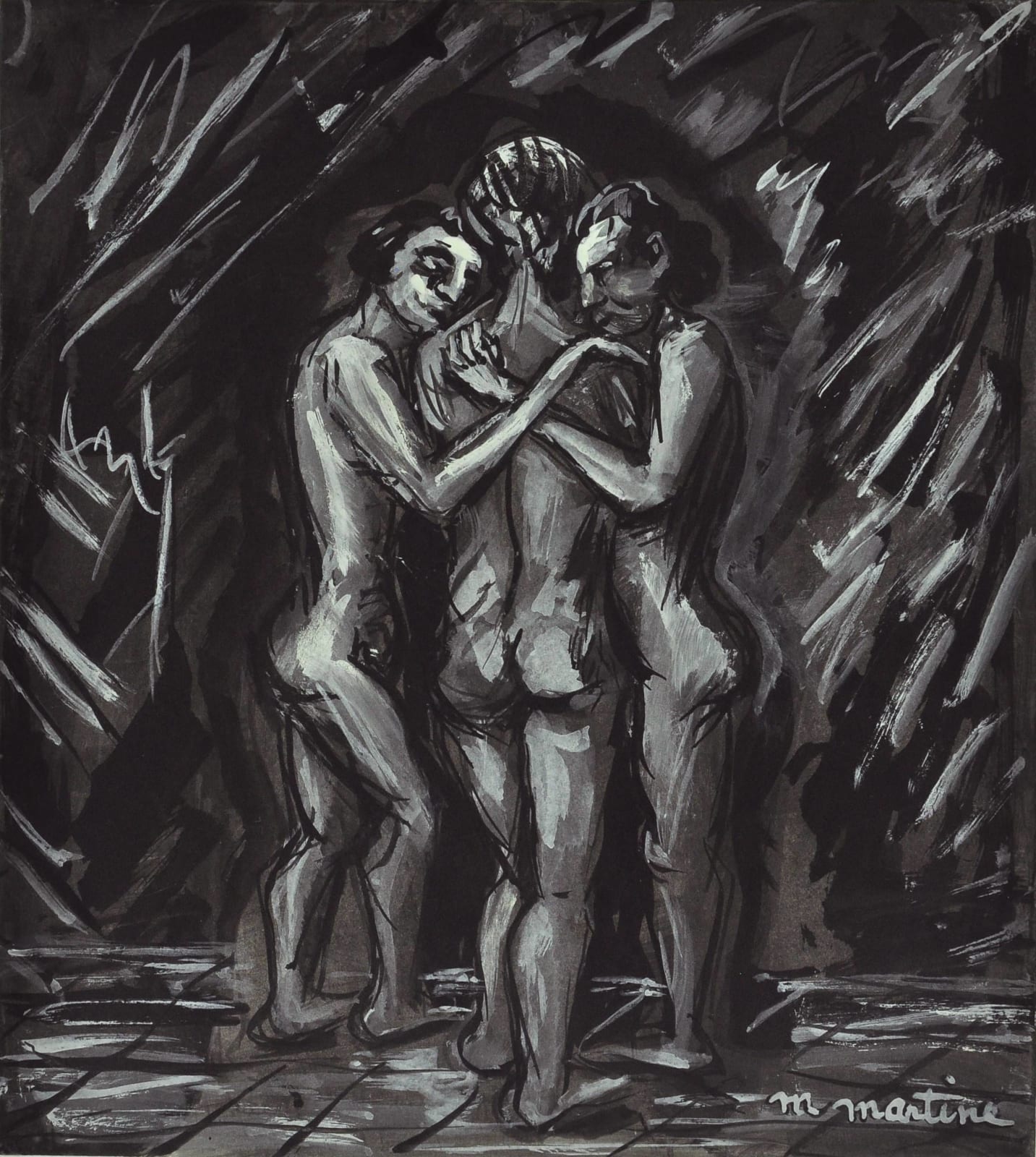 Martine Martine, La Tendresse II, 1995