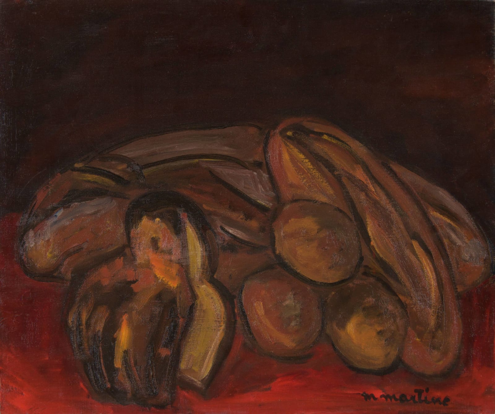Martine Martine, Pains et Brioches V, 1980