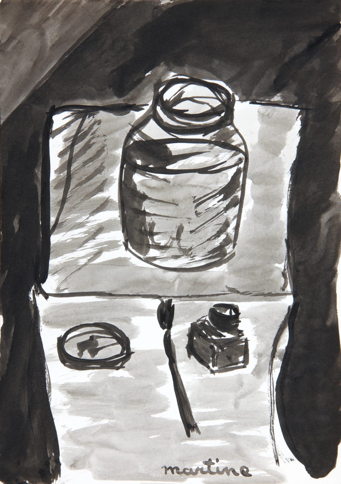 Martine Martine, Le Matériel, 1976