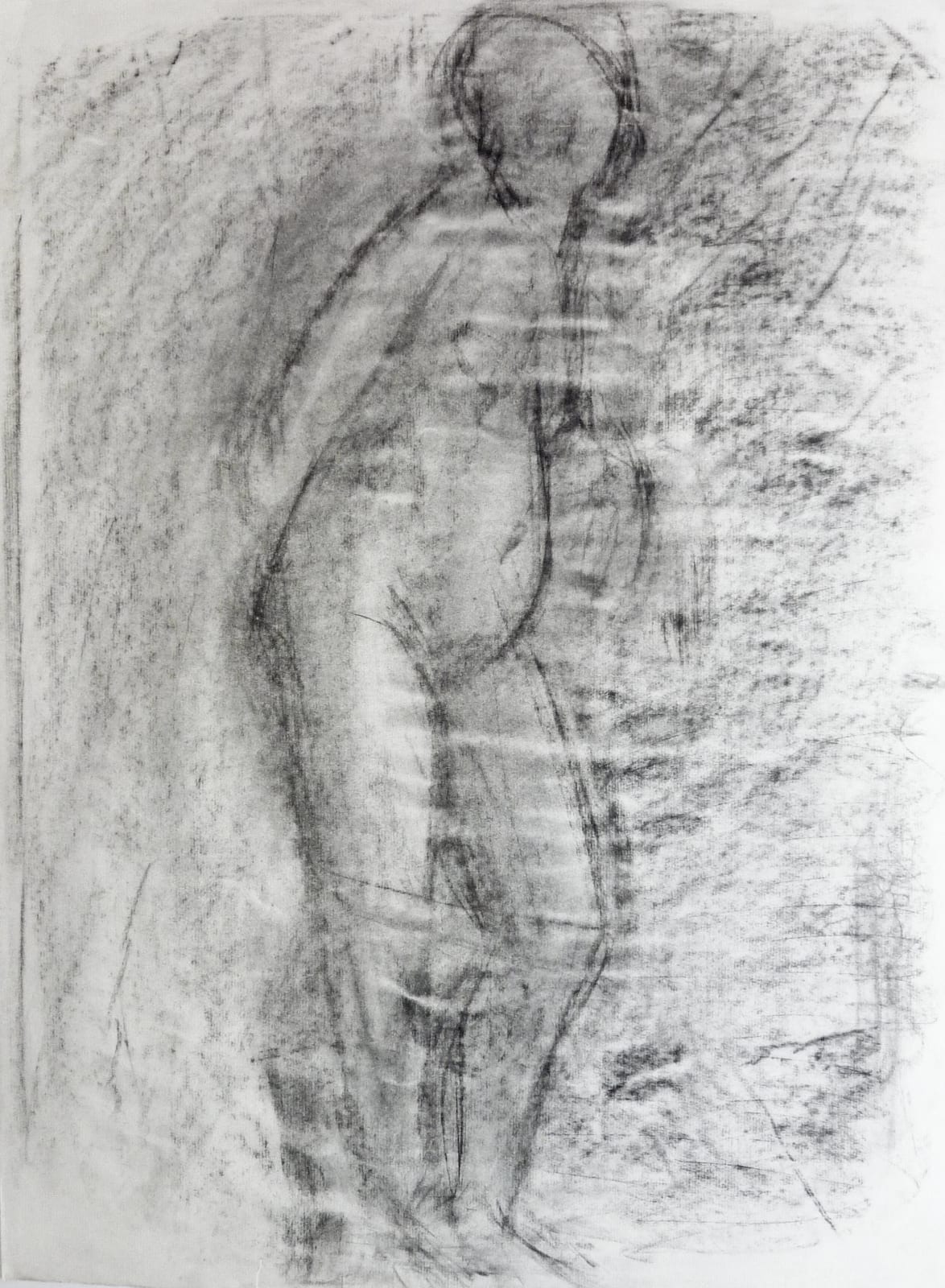 Martine Martine, Nu féminin debout XXIV, 1950 ca