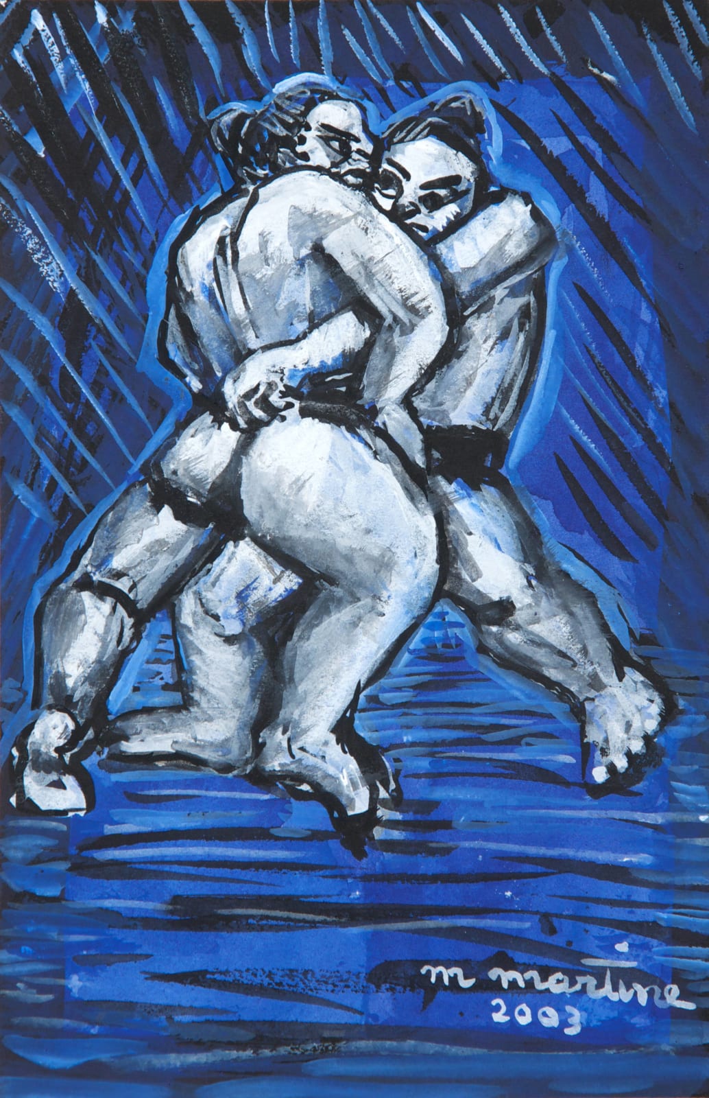 Martine Martine, Combat de sumos XI, 2003