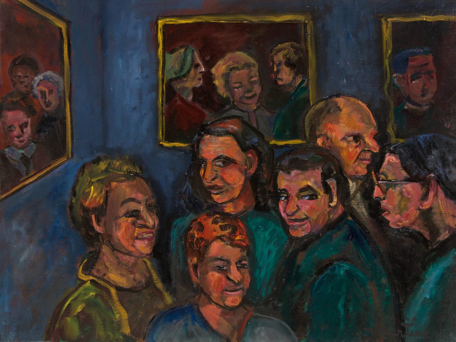 Martine Martine, Au vernissage des vernissages, 1988