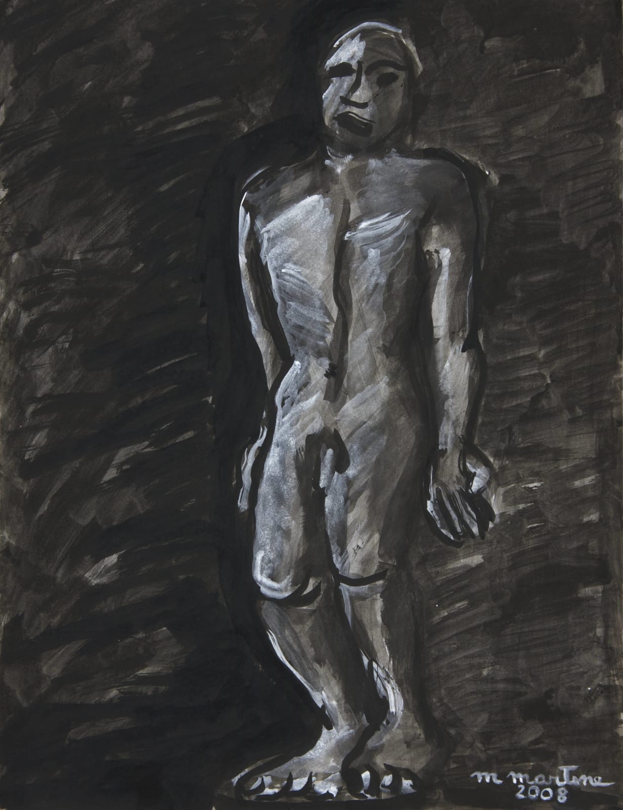 Martine Martine, Fataliste fond noir, 2009