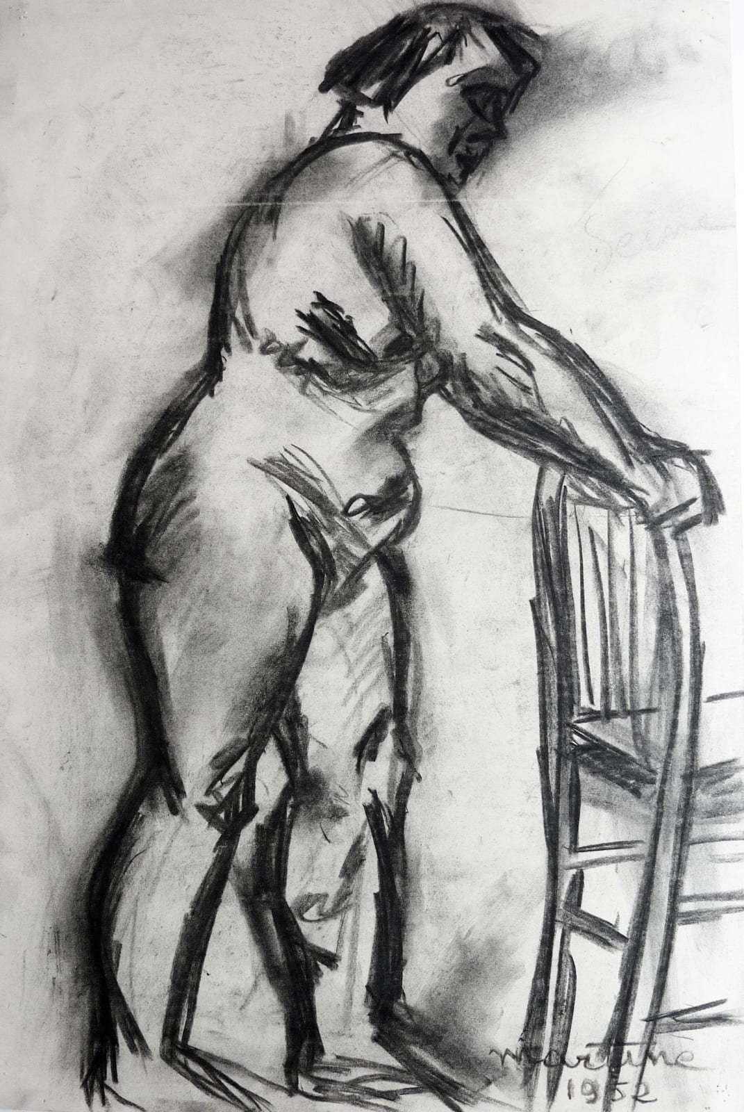 Martine Martine, Nu debout V, 1952