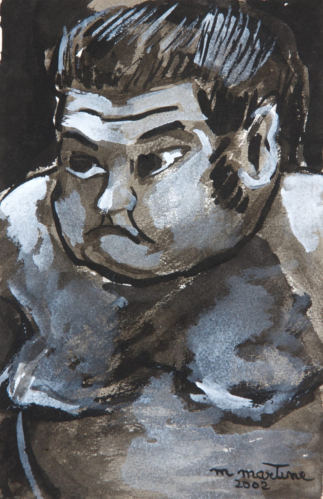 Martine Martine, Portrait de sumo VI, 2002