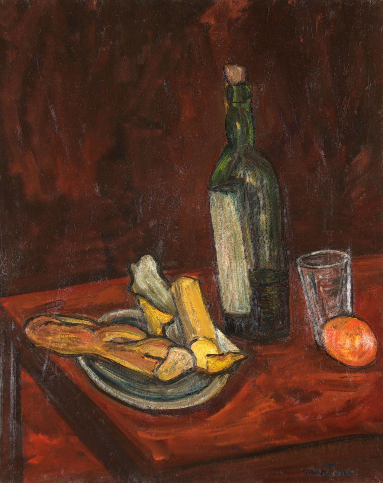 Martine Martine, La Bouteille au casse-croûte, 1979