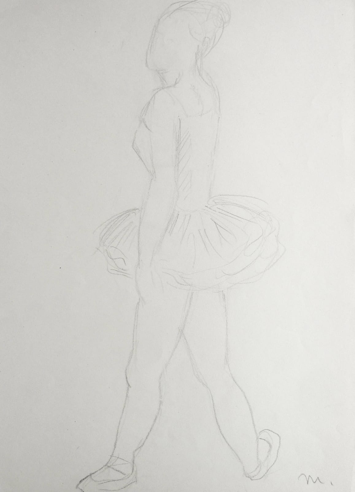 Martine Martine, Danseuse au tutu I, 1950 ca
